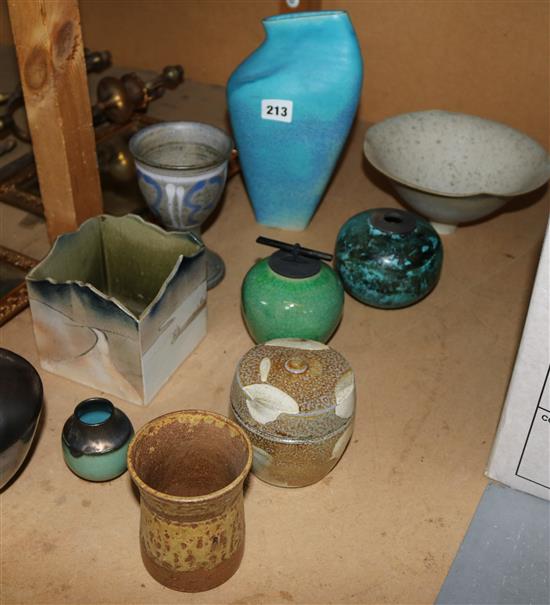 Collection of Geraldine Lloyd pottery